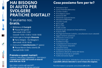 Collaborazione della diffusione delle iniziative del progetto Facilitazione Digitale